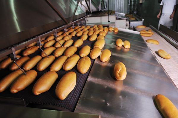 Linia produkcyjna chleba